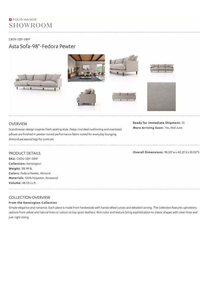 Imagen de la primera página del manual del dispositivo CKEN-133Y-081P