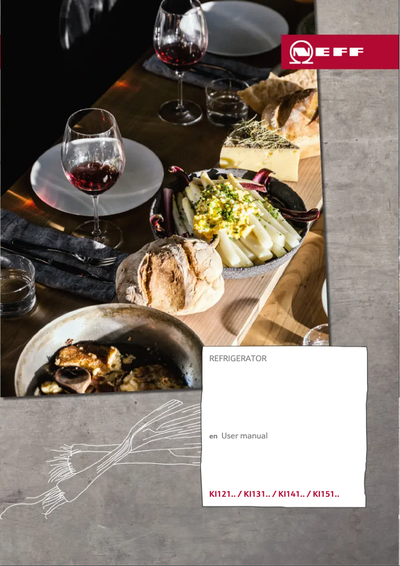Page n°1 - Manuel utilisateur Neff KI1513F30G