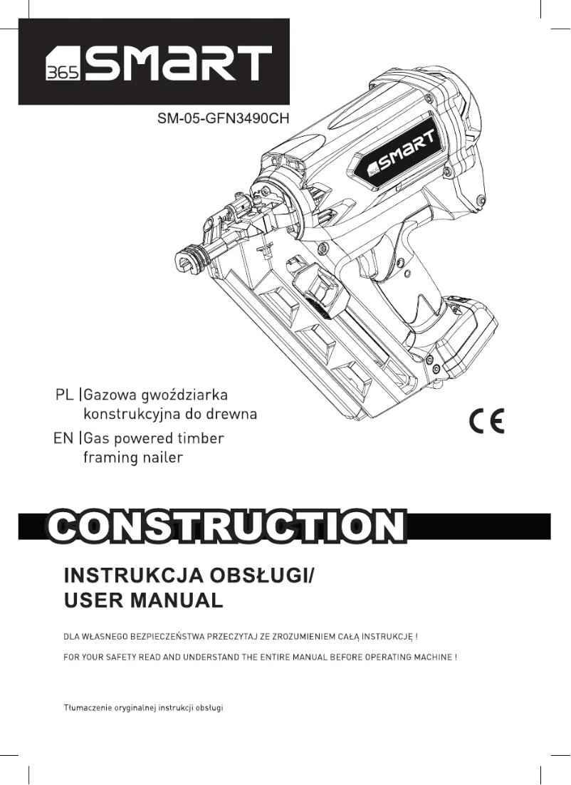 Page n°1 - Manuel utilisateur Smart365 SM-05-3490CH
