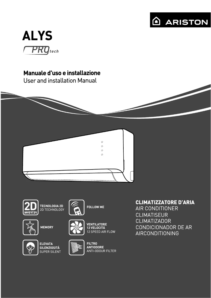 Page n°1 - Manuel utilisateur Ariston Thermo Alys