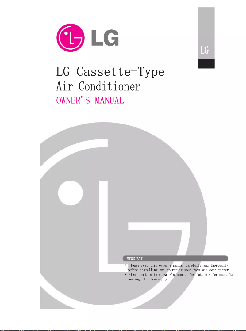 Page 1 de la notice Manuel utilisateur LG TTNH488DLA0