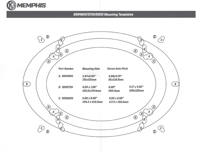 Page n°1 - Manuel utilisateur Memphis Audio SRX693V