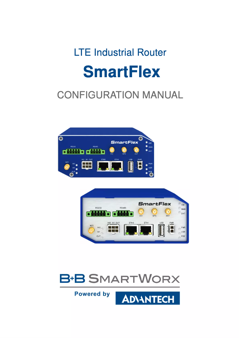 Page n°1 - Manuel utilisateur B&B Electronics SmartFlex