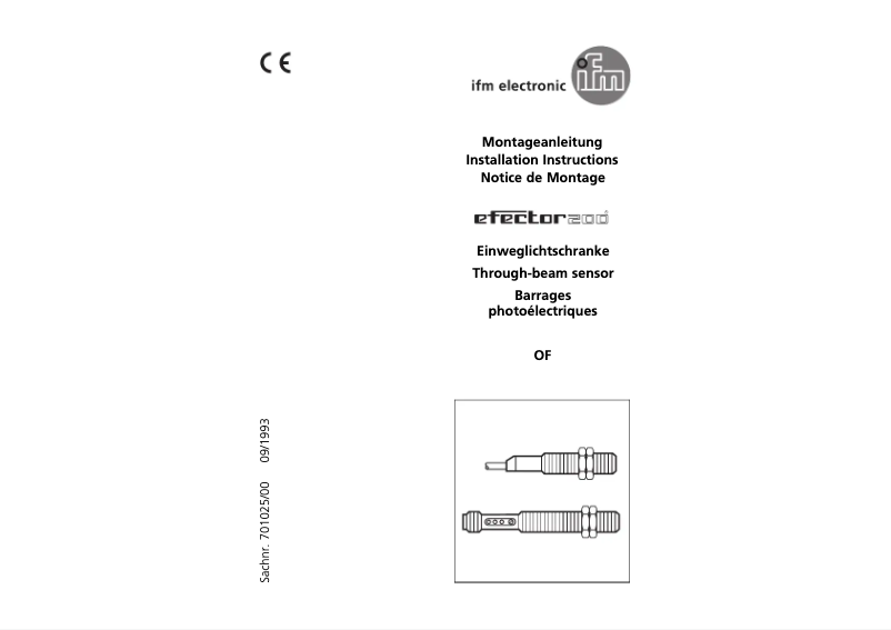 Image de la première page du manuel de l'appareil OF5019