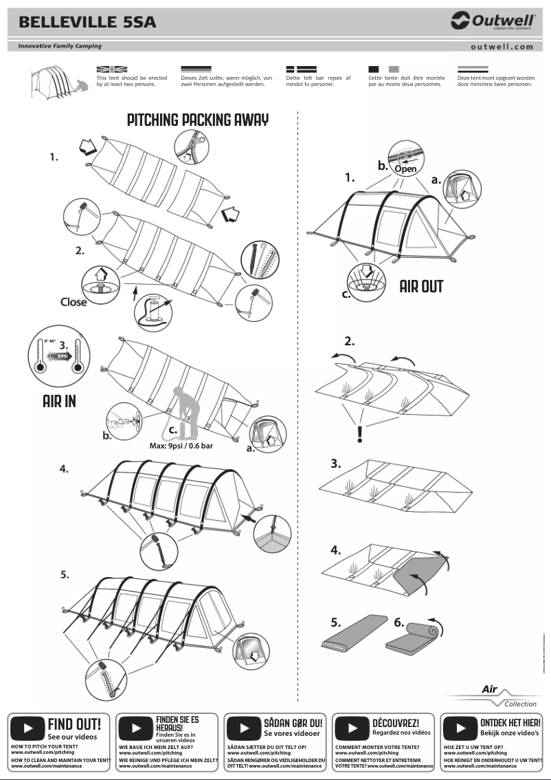Image de la première page du manuel de l'appareil Belleville 5SA