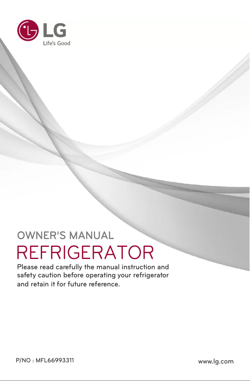 Page 1 de la notice Manuel utilisateur LG GL-201ALL