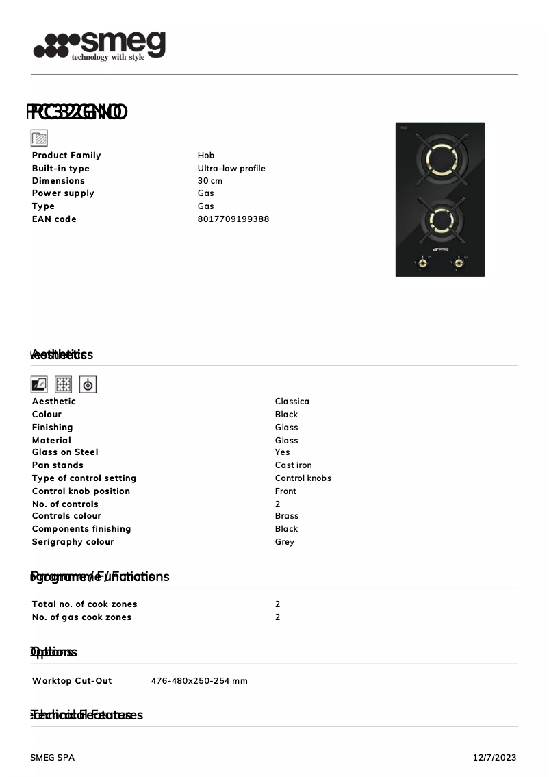 Image de la première page du manuel de l'appareil PC32GNO