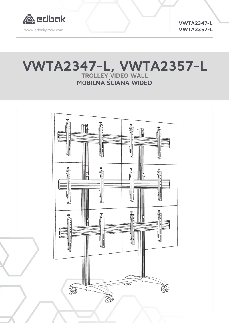 Página 1 del manual Manual de usuario Edbak VWTA2357-L