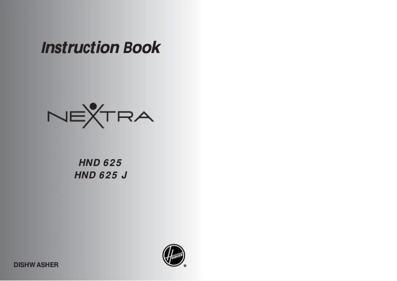 Page 1 de la notice Manuel utilisateur Hoover HND 625/1-80