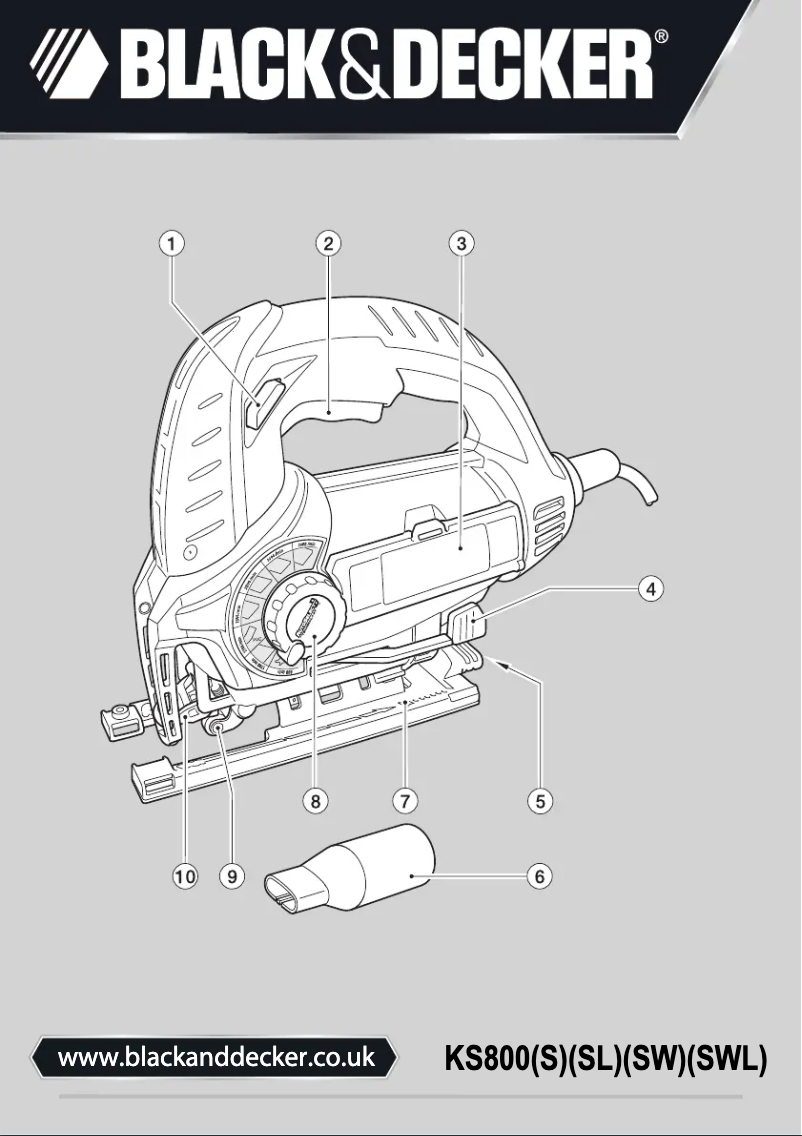 Image de la première page du manuel de l'appareil KS800SLW