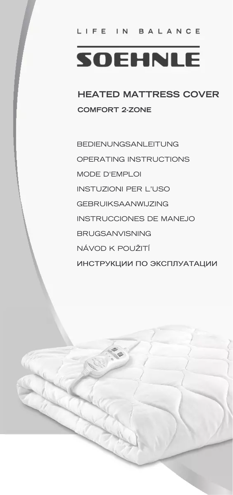 Imagen de la primera página del manual del dispositivo Comfort 2-Zone