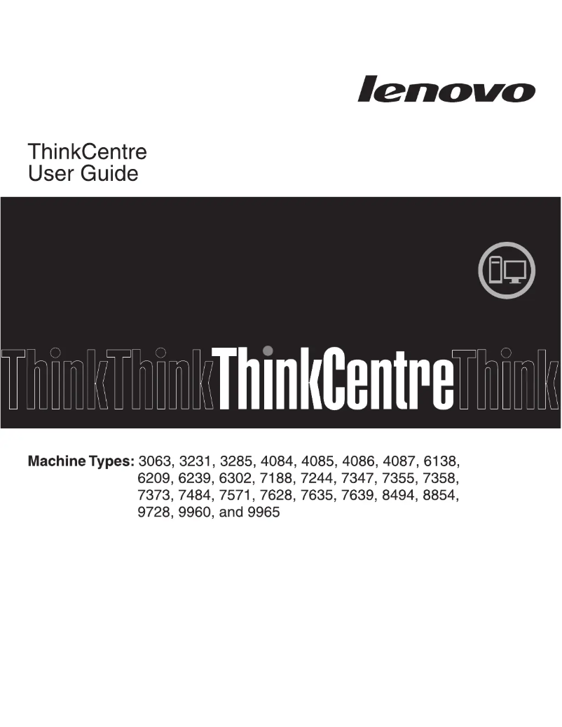 Página 1 del manual Manual de usuario Lenovo ThinkCentre 6239