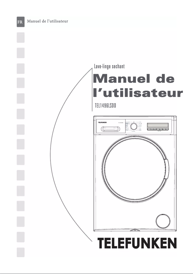 Image de la première page du manuel de l'appareil TEL1496LSDD