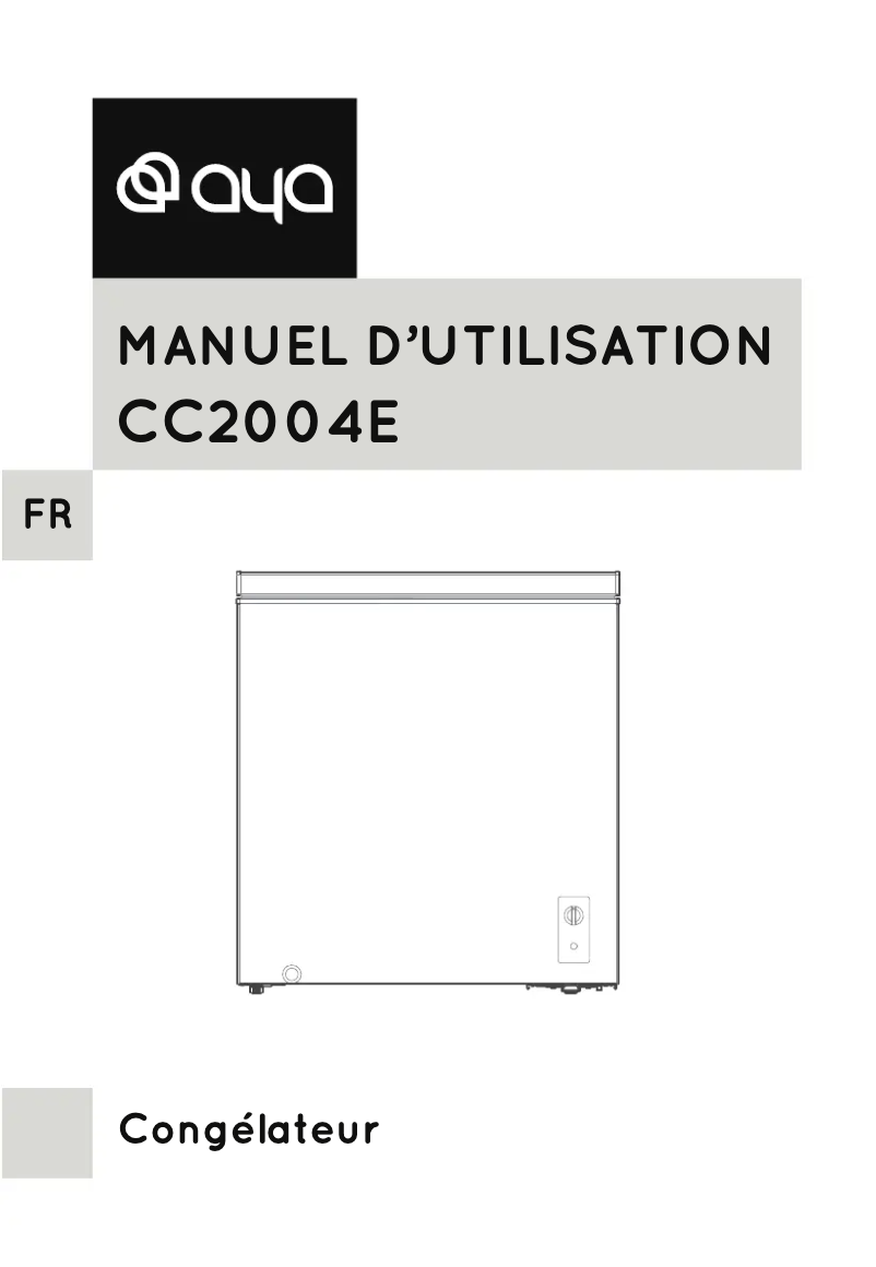 Page 1 de la notice Manuel utilisateur AYA CC2004E