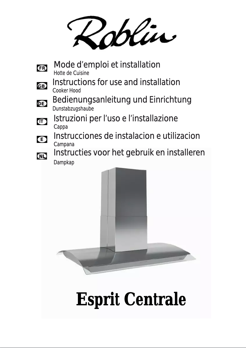 Imagen de la primera página del manual del dispositivo Helios/4 900 Murale