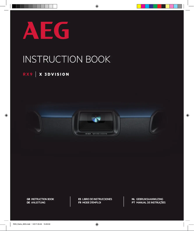 Página 1 del manual Manual de usuario AEG RX9-1-IBM