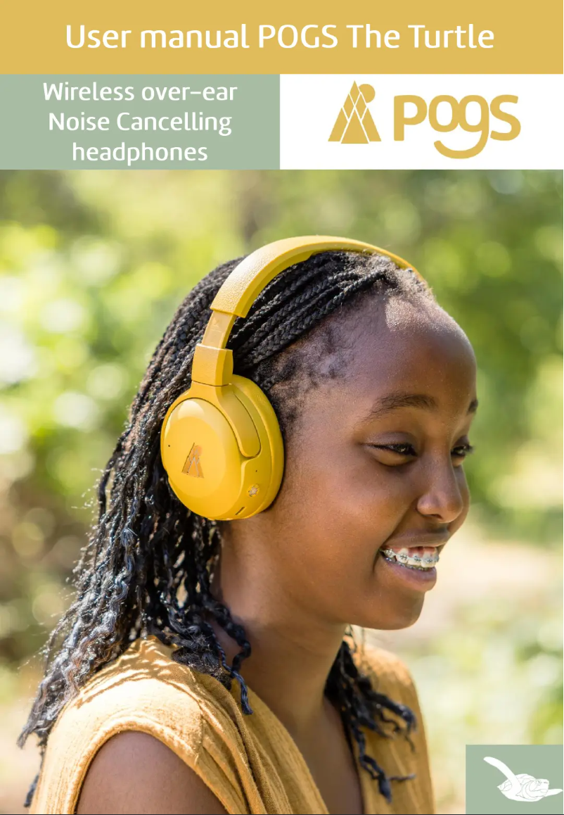 Page 1 de la notice Manuel utilisateur POGS The Turtle