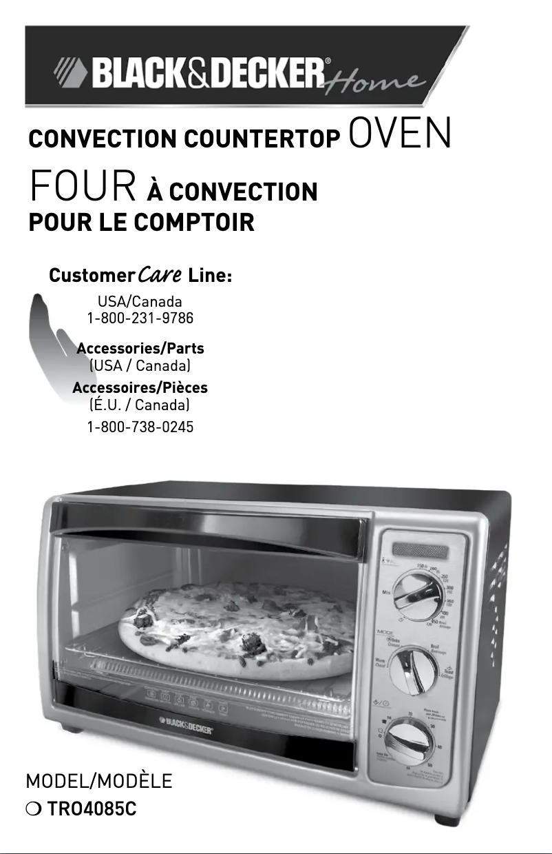 Image de la première page du manuel de l'appareil TRO4085C