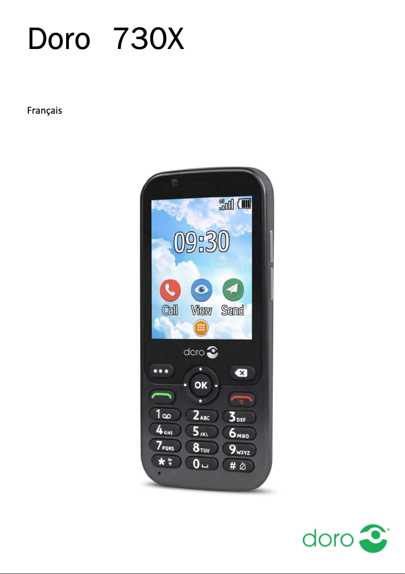 Imagen de la primera página del manual del dispositivo 731X