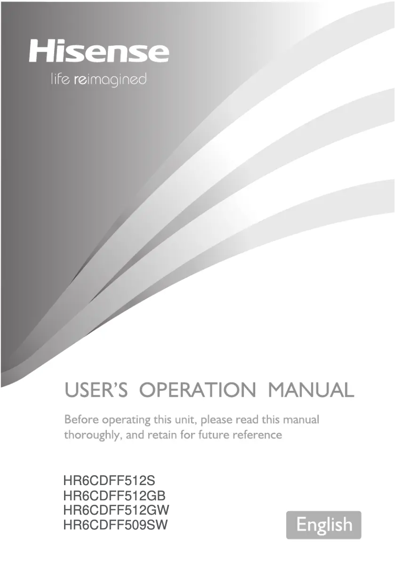 Image de la première page du manuel de l'appareil HR6CDFF670B