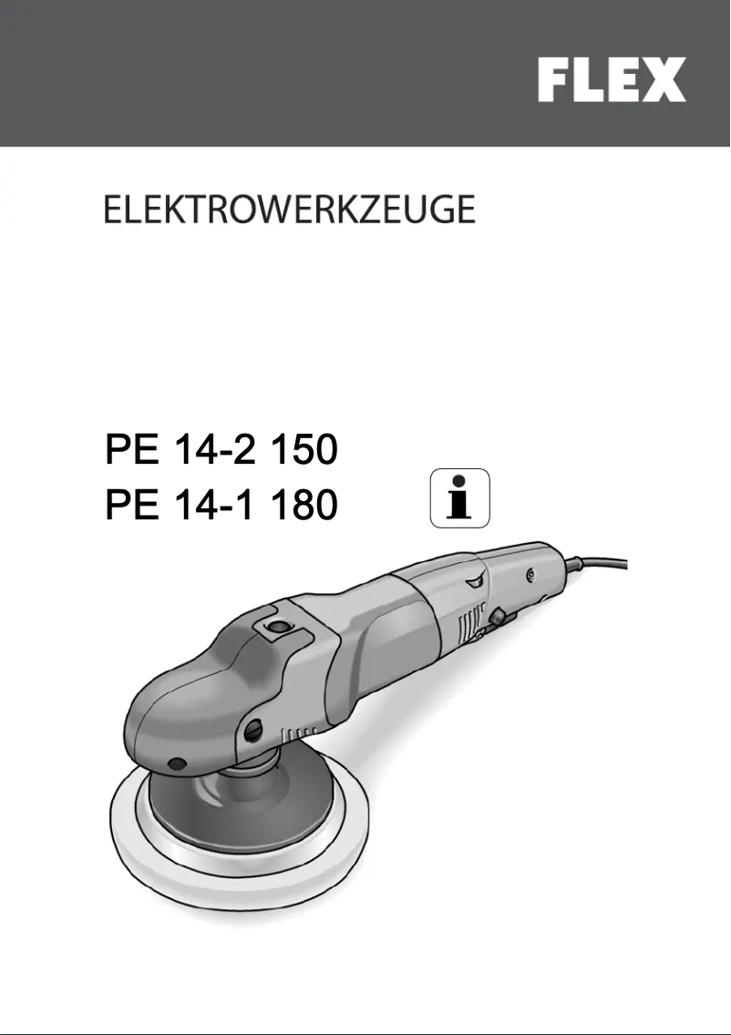 Página 1 del manual Manual de usuario Flex PE 14-2 150