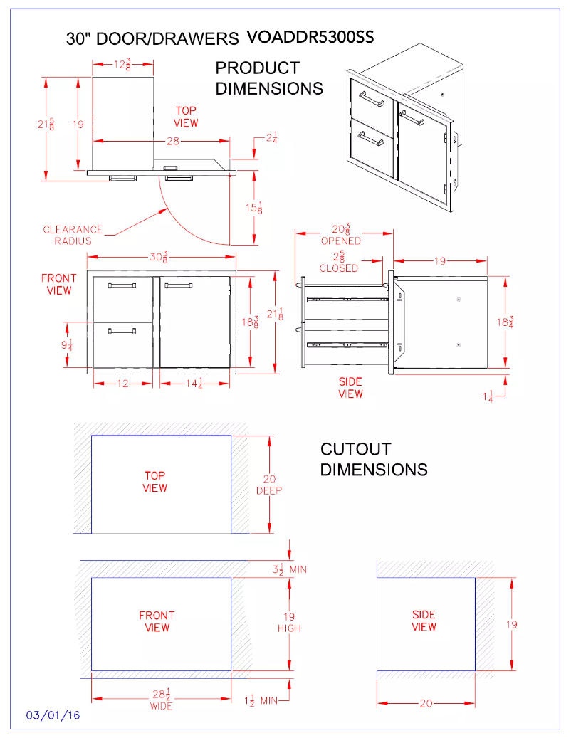 Image de la première page du manuel de l'appareil VOADDR5301SS