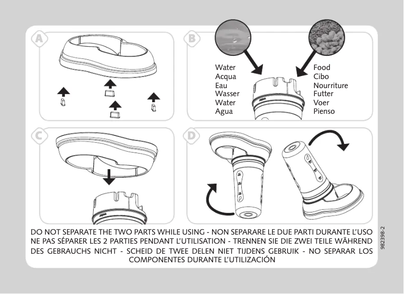 Page 1 de la notice Manuel utilisateur Ferplast Azimut 5500