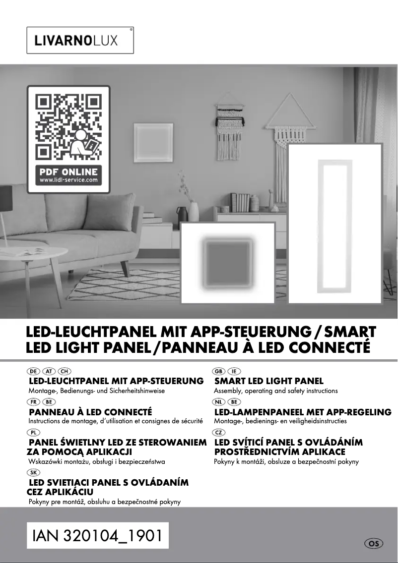 Image de la première page du manuel de l'appareil IAN 320104