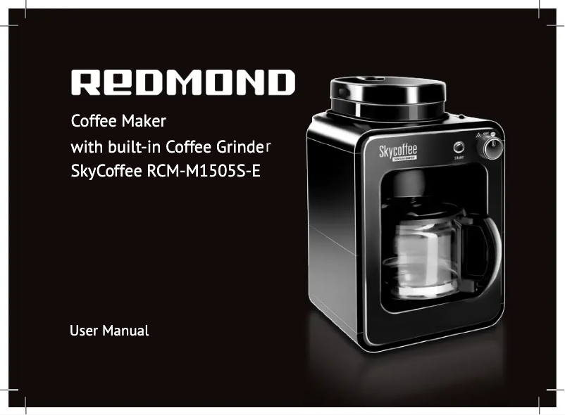 Image de la première page du manuel de l'appareil M1505S-E