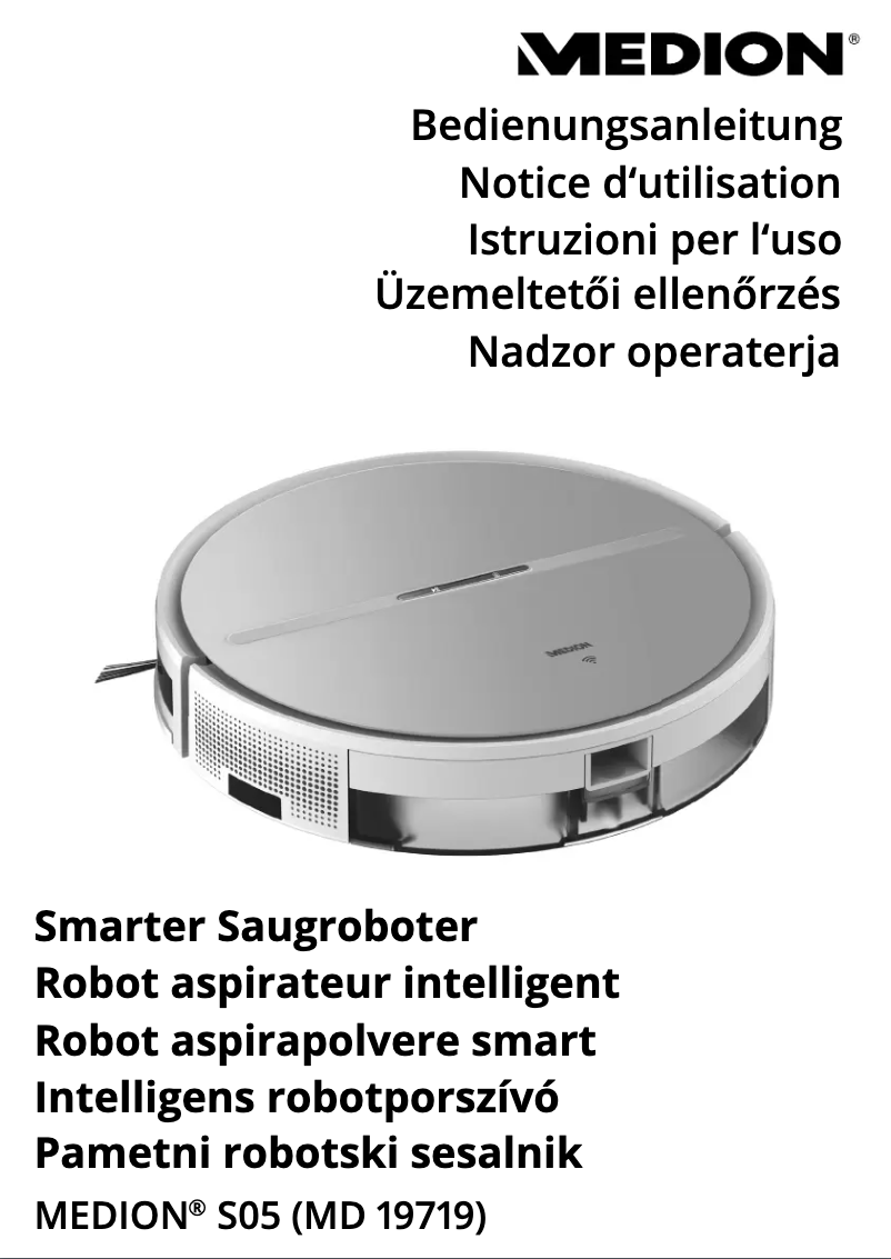 Image de la première page du manuel de l'appareil MD 19719
