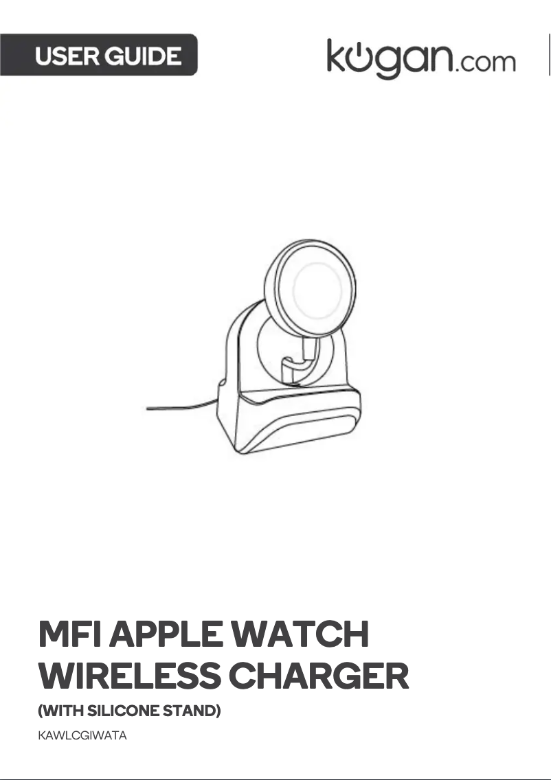 Image de la première page du manuel de l'appareil KAWLCGIWATA