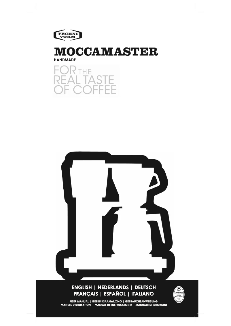 Page 1 of the manual User Manual Technivorm KBGT