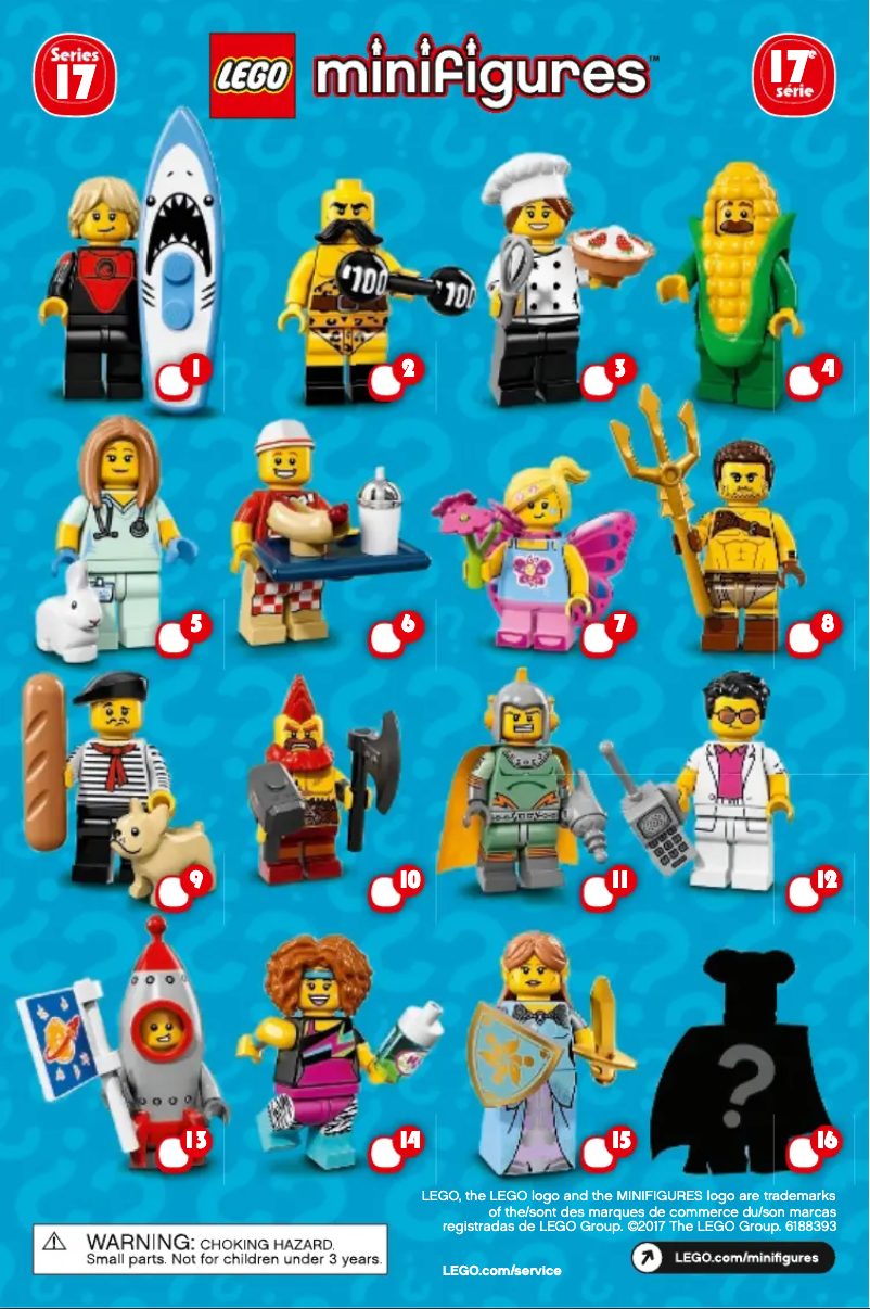 Image de la première page du manuel de l'appareil Minifigures 71018