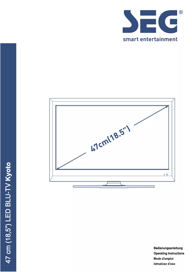 Image de la première page du manuel de l'appareil Kyoto
