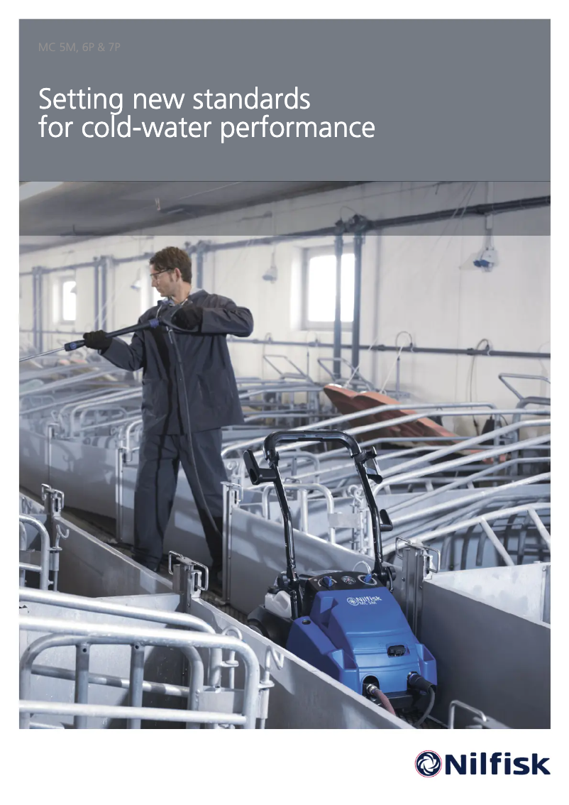 Page n°1 - Brochure Nilfisk MC 7