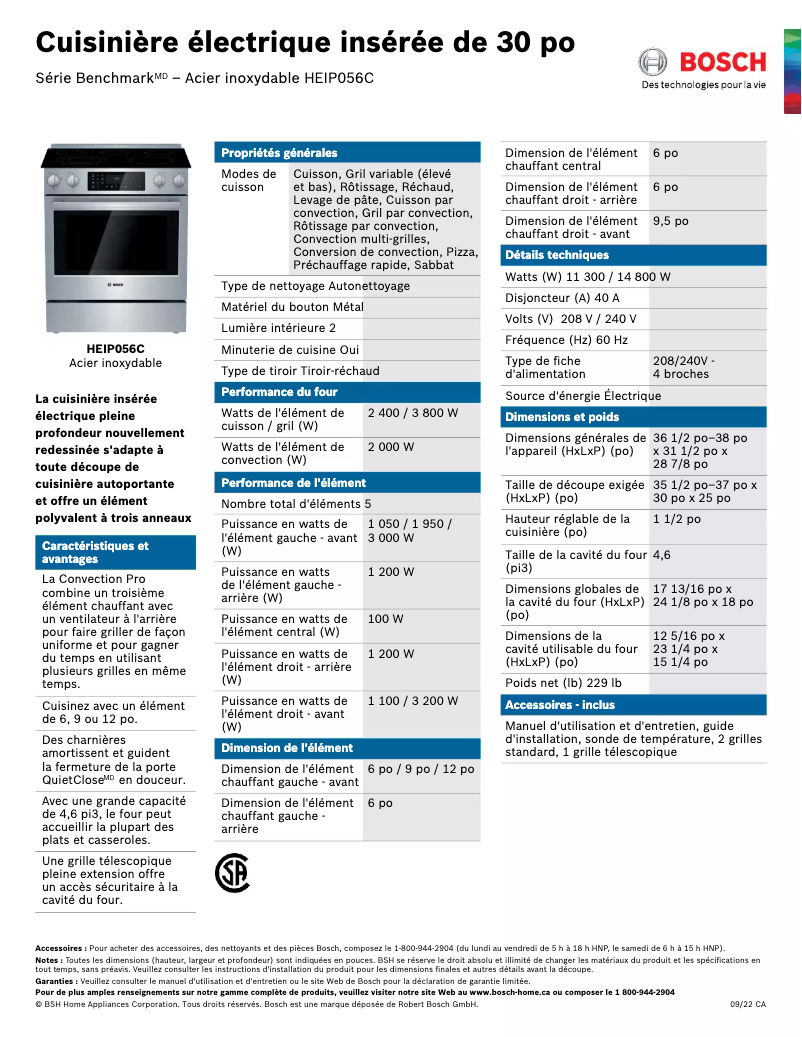 Image de la première page du manuel de l'appareil HEIP056C