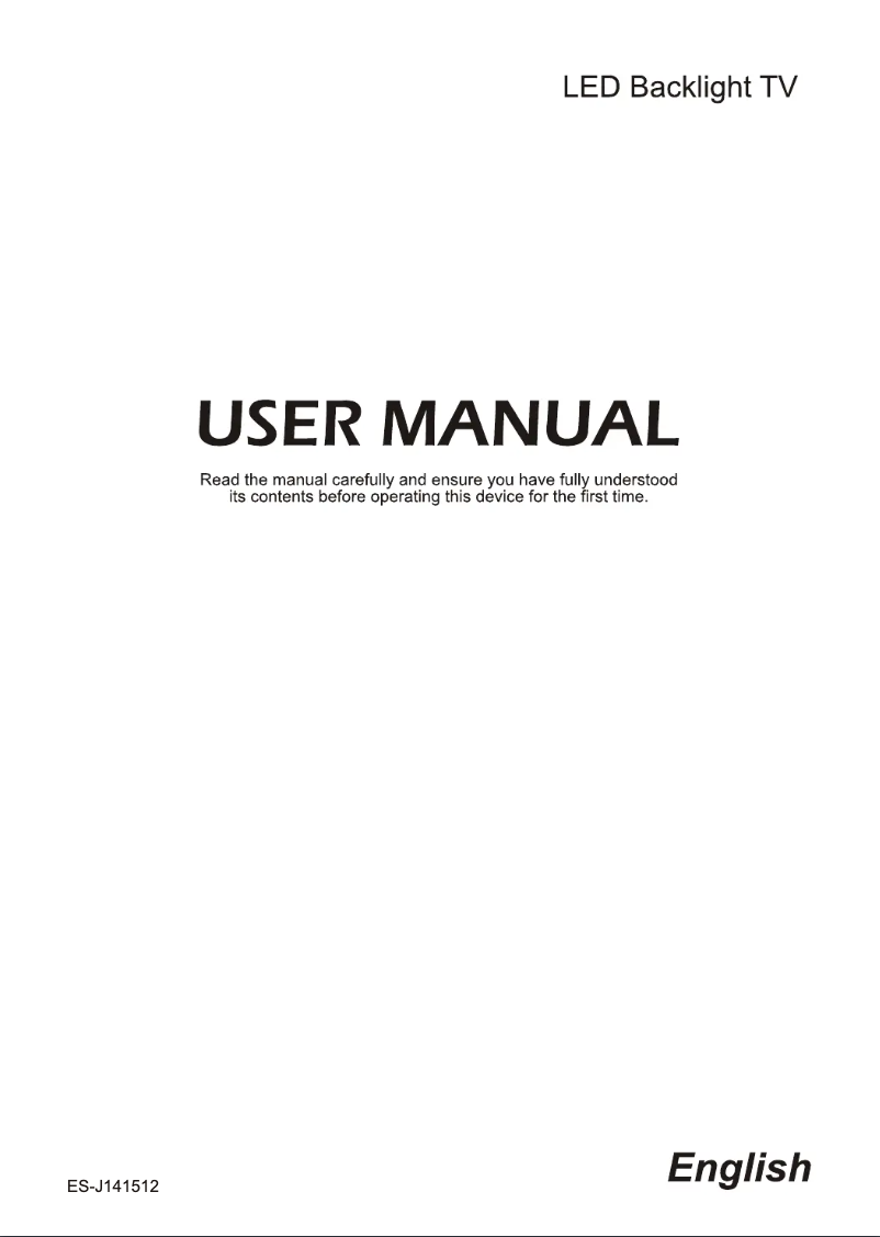 Page 1 de la notice Manuel utilisateur Hisense LHD32K370WTEU