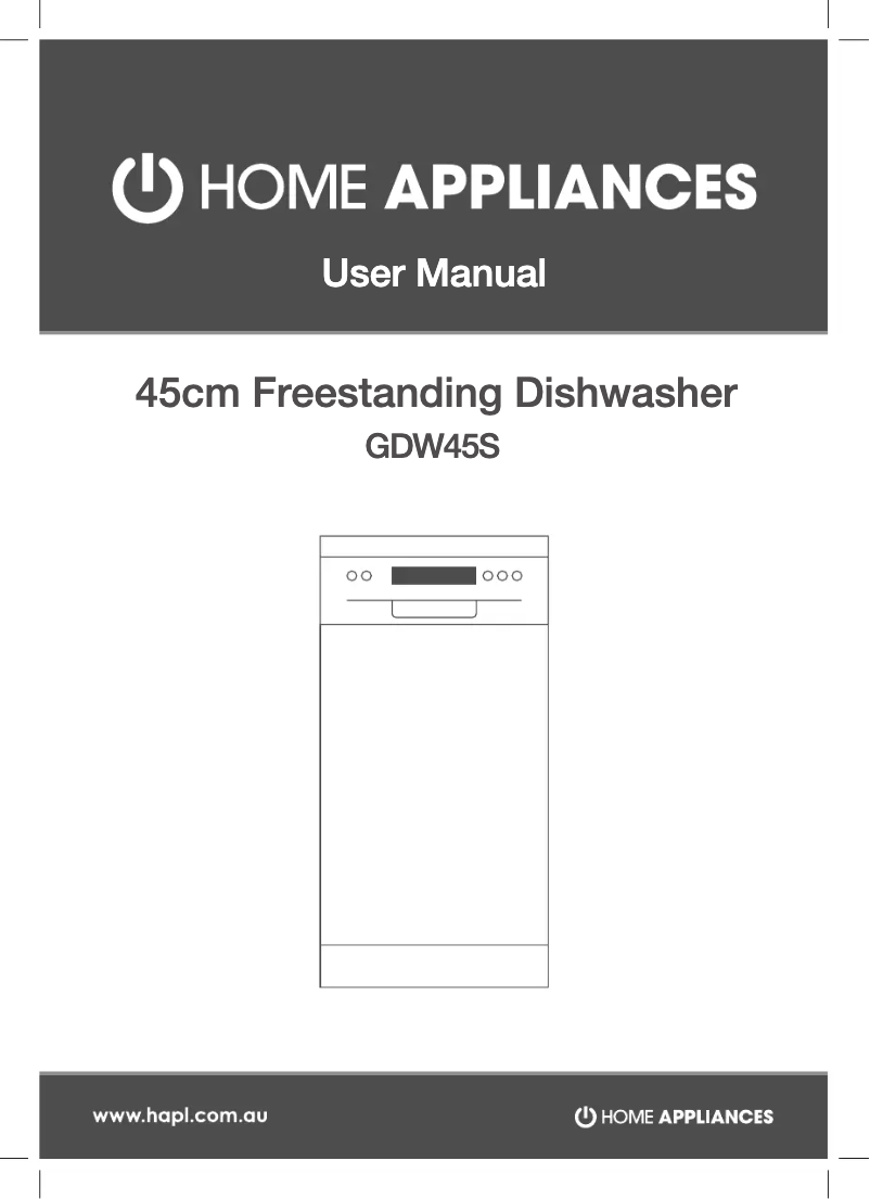 Page n°1 - Mode d'emploi Euromaid GDW45S