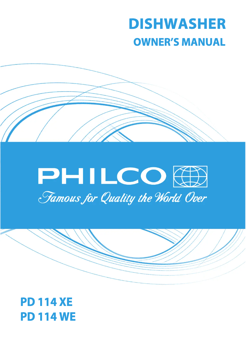 Page 1 de la notice Manuel utilisateur Philco PD 114 XE