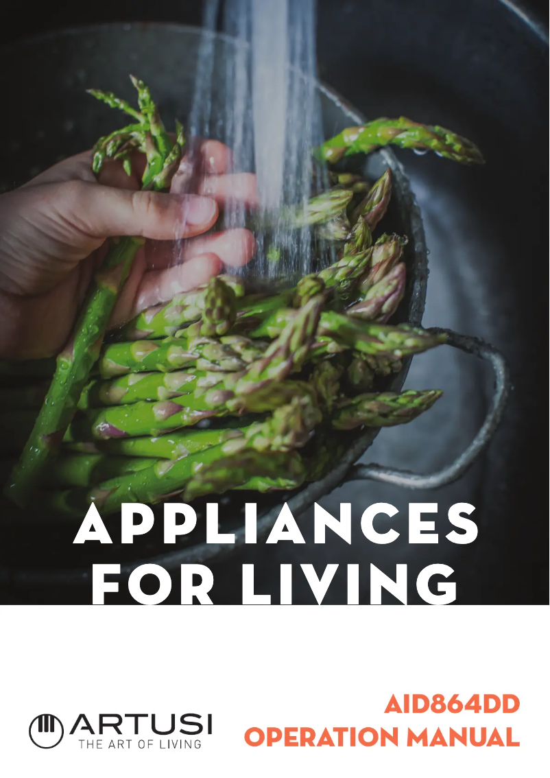 Image de la première page du manuel de l'appareil AID864DD