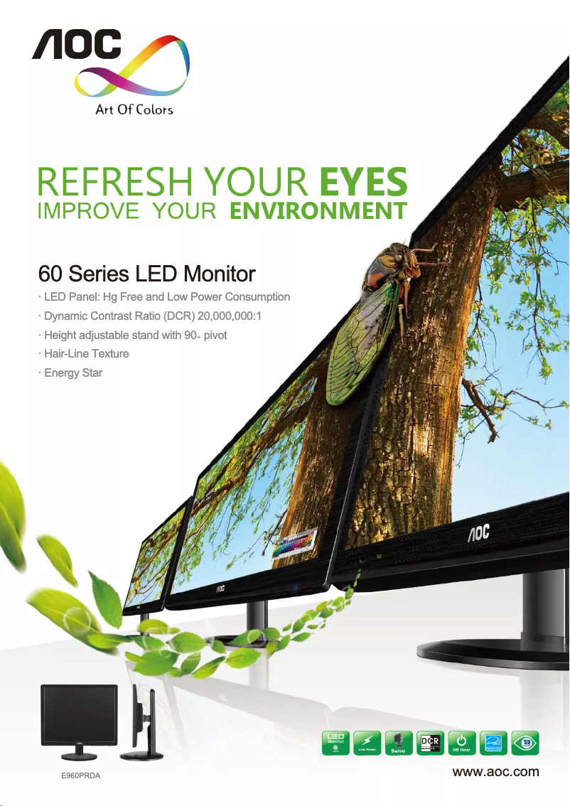 Page n°1 - Catalogue AOC E960PRDA