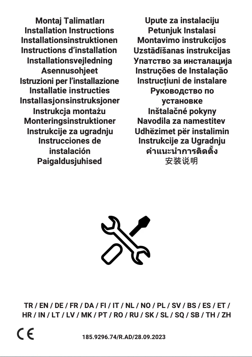 Page n°1 - Instructions / montage Grundig GIEH 834480 P