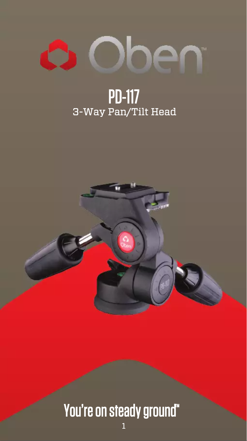 Page 1 de la notice Manuel utilisateur Oben PD-117