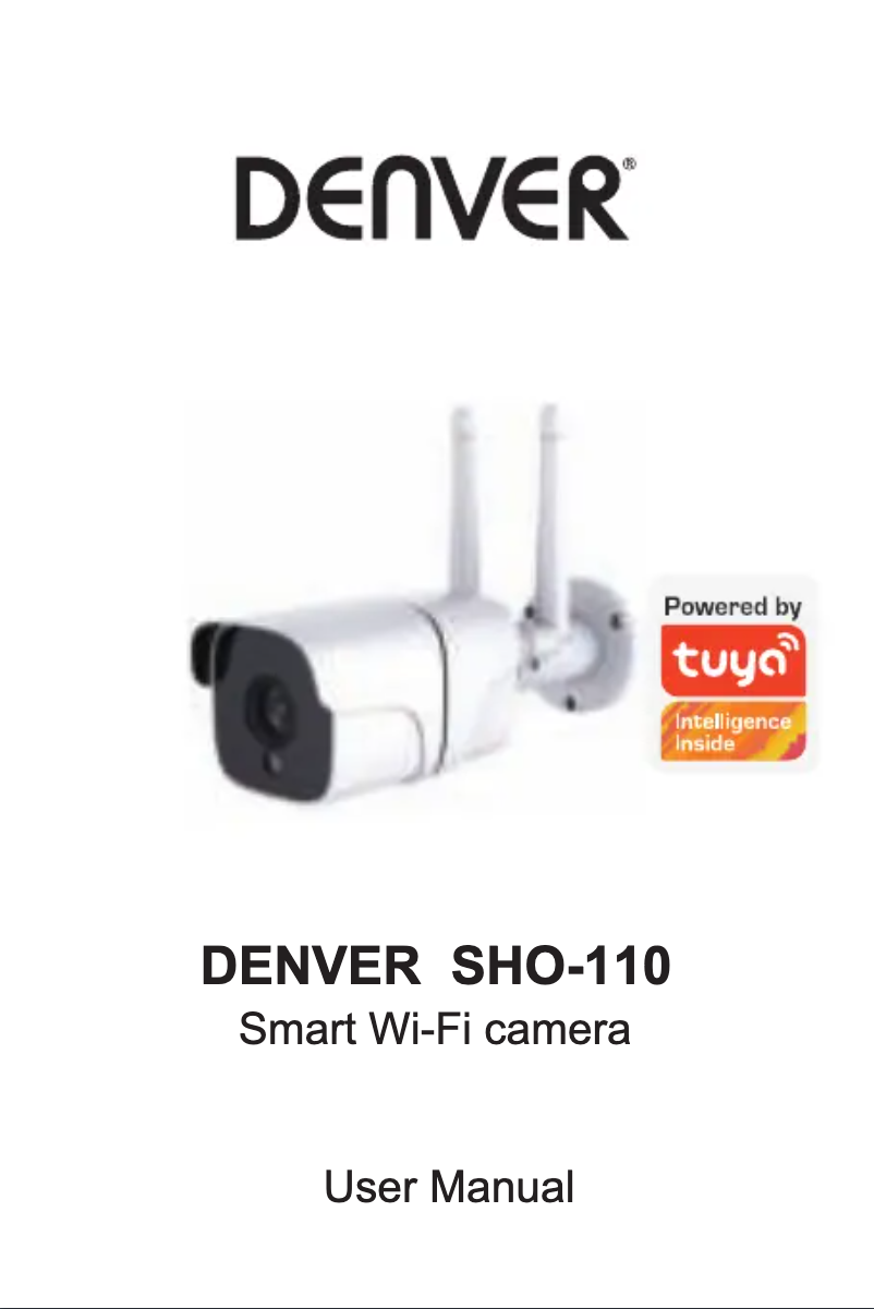 Page n°1 - Manuel utilisateur Denver SHO-110