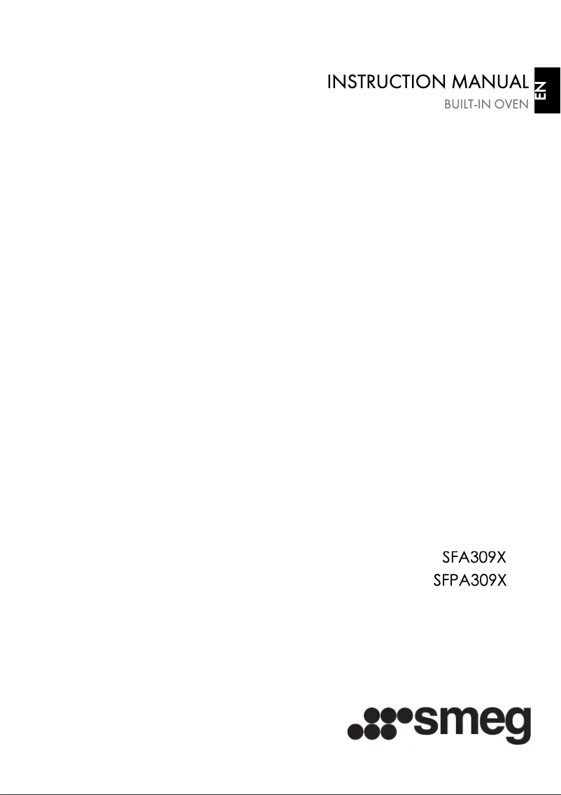 Page 1 de la notice Manuel utilisateur Smeg SFA309X