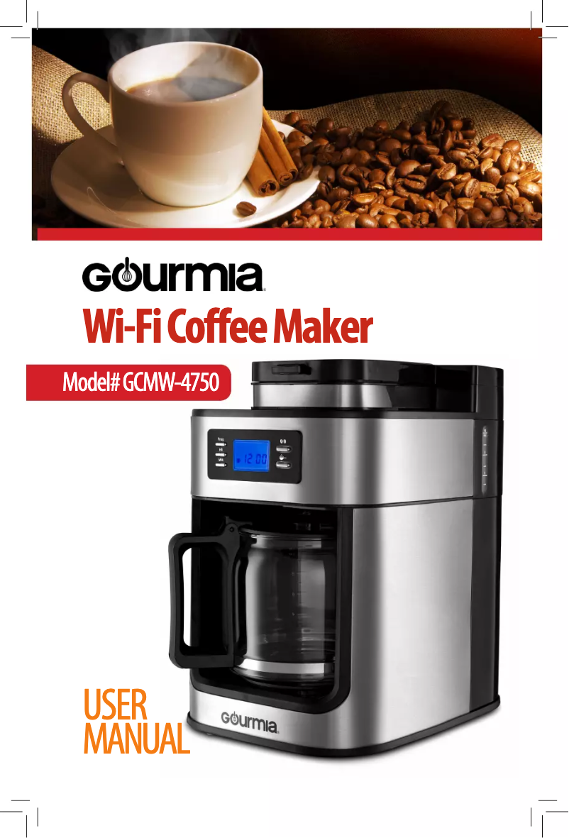 Página 1 del manual Manual de usuario Gourmia GCMW4750