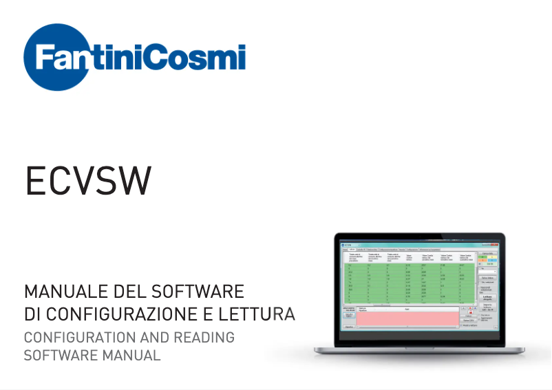 Page 1 de la notice Manuel utilisateur Fantini Cosmi ECVUSBR