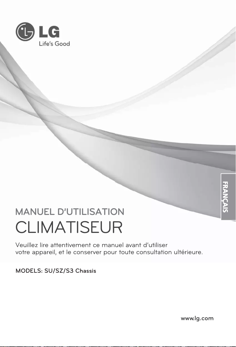 Page 1 de la notice Manuel utilisateur LG LSUC2463BM1