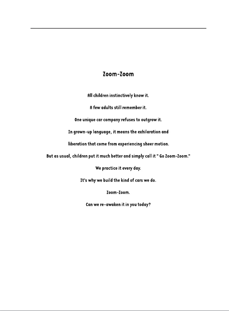 Page 1 de la notice Manuel utilisateur Mazda MX-5 (2018)