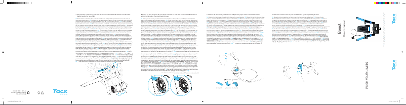 Page 1 de la notice Manuel utilisateur Tacx Boost Bundle